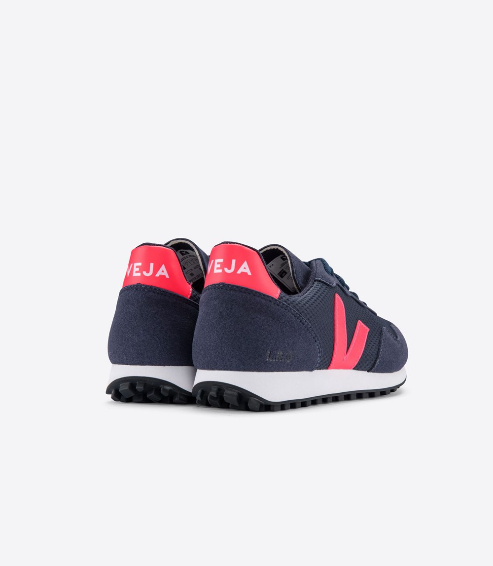 Veja Sneakers Dam - Sdu Nautico - Marinblå/Rosa - 104798-BFQ